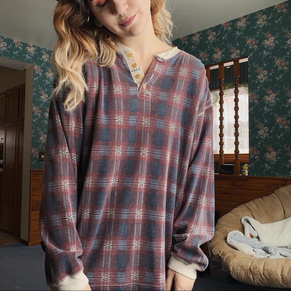 Arizona Long Sleeve Henley Shirt